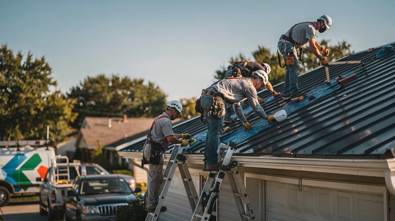 Metal Roof Installation in De Mossville, KY near me